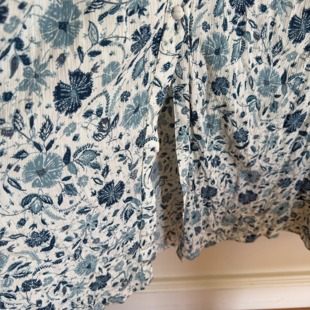 Faherty Sorrento Dress Floral Size Large - Picture 7 of 13